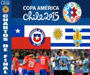 Puzzle CHI - URU, Copa America 2015